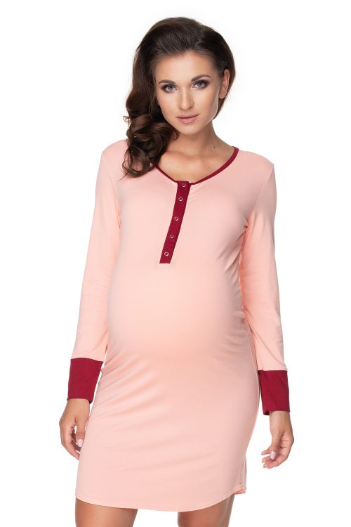 871578 maternity nightgown model 141889 PeeKaBoo