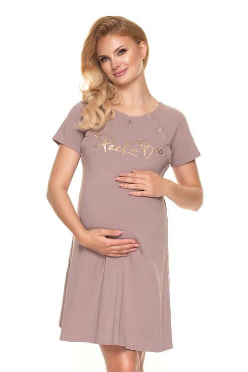 914433 maternity nightgown model 157708 PeeKaBoo